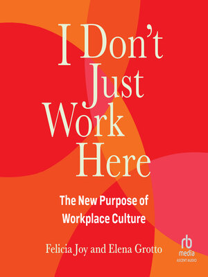 cover image of I Don't Just Work Here